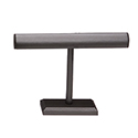 Large Leatherette T-Bar - Steel Gray