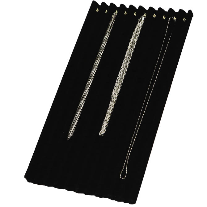 CJD-24IN Jewelry Drawer Insert 24Wx14D - Necklace-Black-Velvet - Express  Kitchens
