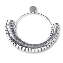 Metal Wide Ring Sizer - 1-15 - Kassoy Jewelry Supply & Gemological  Equipment LLC